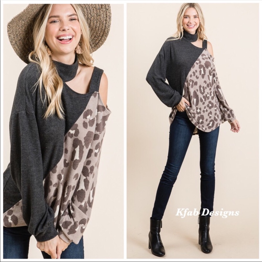 Classy🔥sassy eye-catching cut-out top -So Soft!
